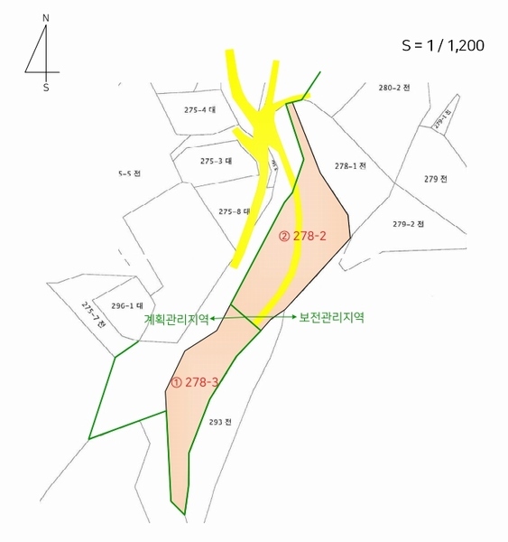 2024타경34923 충청북도 충주시 앙성면 모점리 278-2 농지 경매 이미지