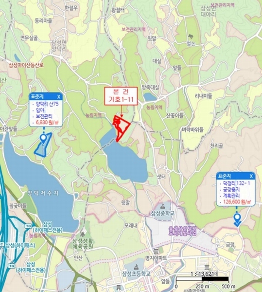 2024타경35049 충청북도 음성군 삼성면 양덕리 351-1 공장 경매 이미지