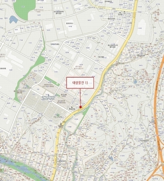2024타경36134 충청북도 충주시 대소원면 본리 1113 대지 경매 이미지