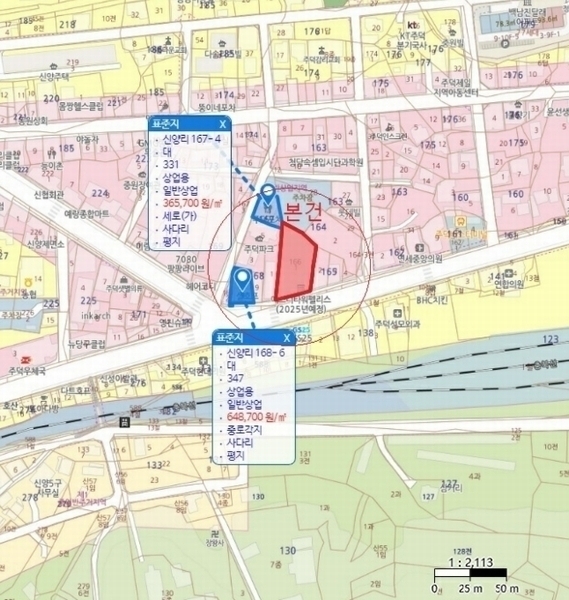 2024타경36202 충청북도 충주시 주덕읍 신양리 166-1 대지 경매 이미지