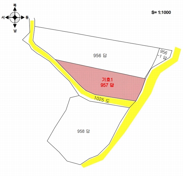 2024타경36233 충청북도 충주시 엄정면 신만리 957 농지 경매 이미지