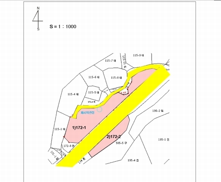 2025타경30171 충청북도 충주시 신니면 대화리 172-2 하천 경매 이미지