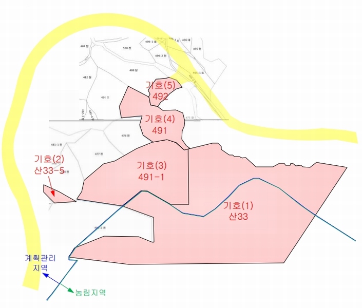 2025타경30263 충청북도 충주시 대소원면 금곡리 산33 임야 경매 이미지