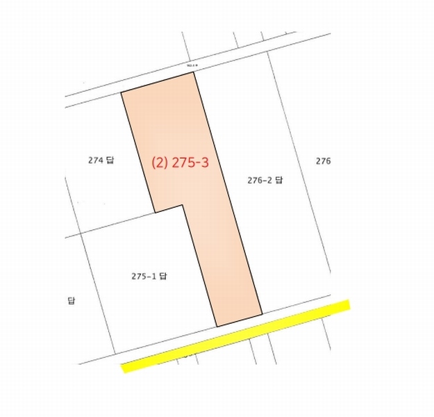 2025타경30452 충청북도 충주시 중앙탑면 탑평리 275-3 농지 경매 이미지