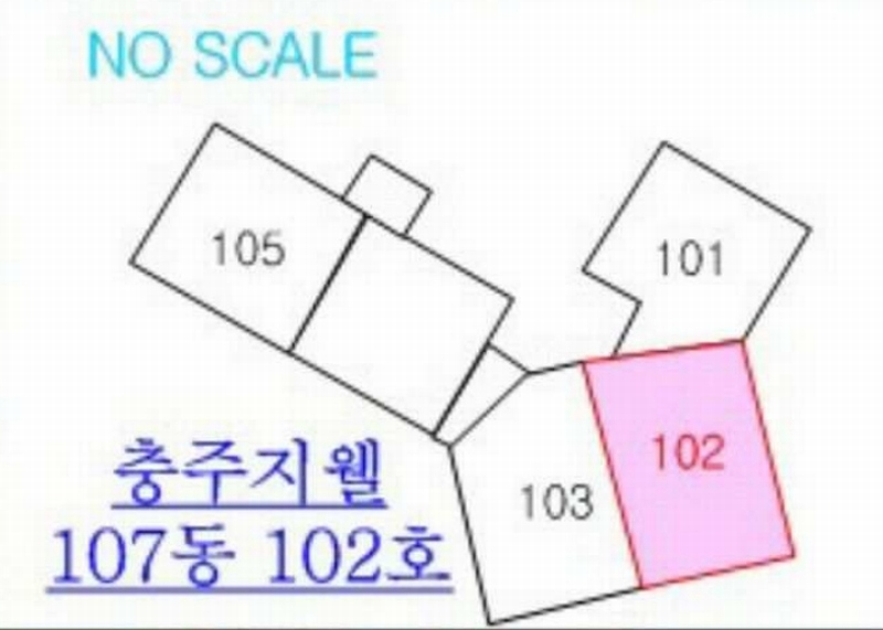 2025타경30538 충청북도 충주시 첨단산업2로 42, 충주지웰 107동 1층 102호 아파트[공급24평형] 경매 이미지