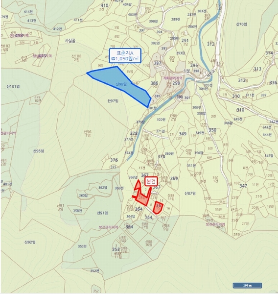 2025타경30564 충청북도 충주시 산척면 석천리 산88-28 주택 경매 이미지