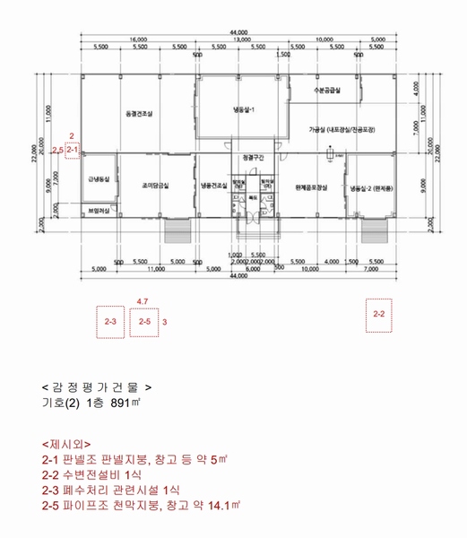 2025타경10210 강원특별자치도 고성군 죽왕면 오호리 278-41 공장 경매 이미지
