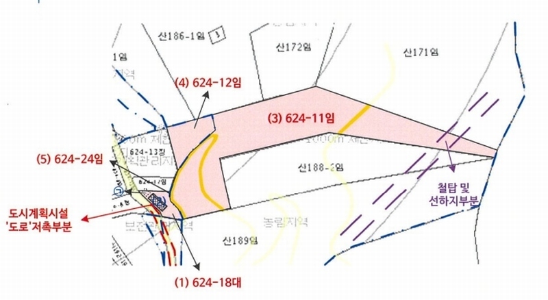 2024타경2902 경상남도 김해시 한림면 안곡리 624-11 임야 경매 이미지