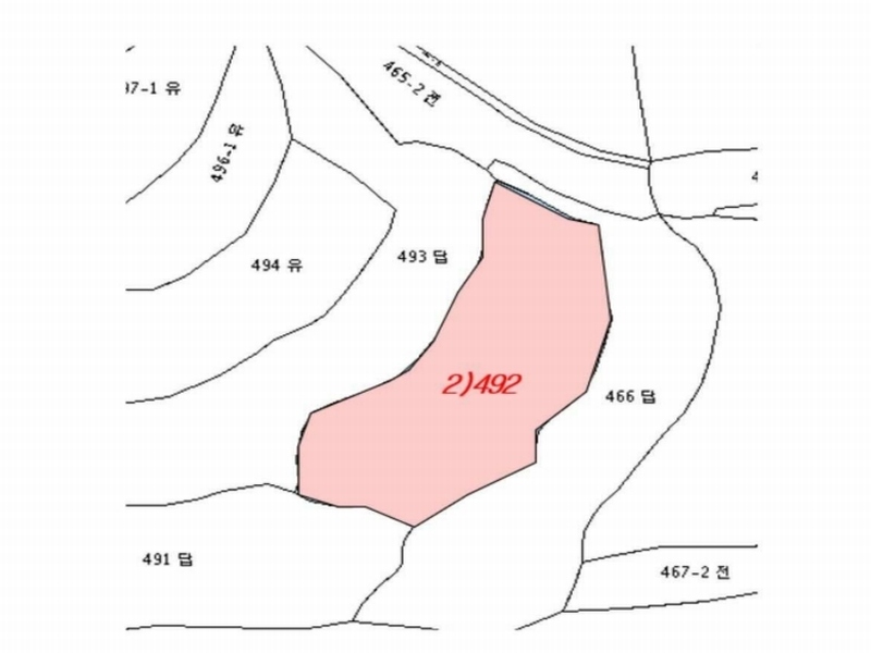 2024타경33661 충청북도 음성군 원남면 보천리 492 농지 경매 이미지