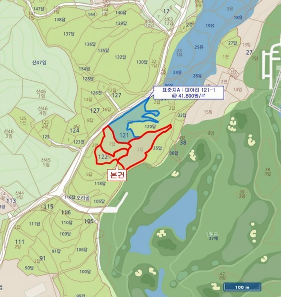 2025타경30195 충청북도 음성군 삼성면 대야리 121-2 농지 경매 이미지