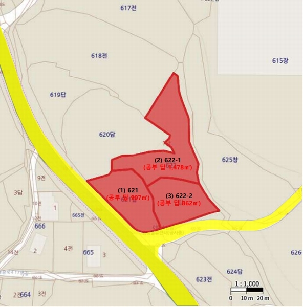 2025타경30439 충청북도 음성군 음성읍 용산리 621 농지 경매 이미지