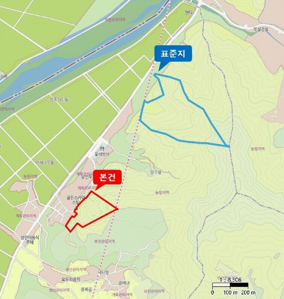2025타경30465 충청북도 음성군 감곡면 주천리 108-50 임야 경매 이미지