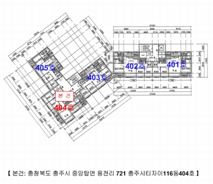 2025타경30470 충청북도 충주시 원앙4길 51, 충주시티자이 116동 4층 404호 아파트[공급25평형] 경매 이미지