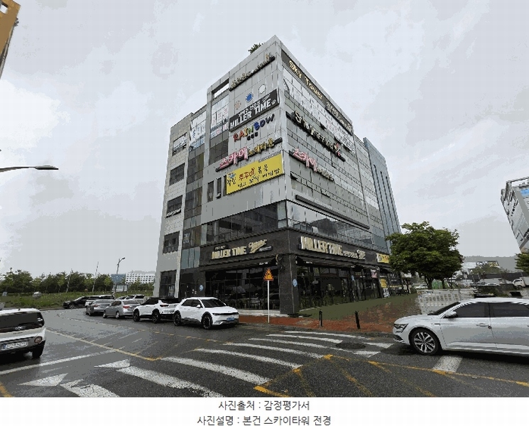 2025타경30540 충청북도 음성군 장성3길 13-5, 스카이타워 1층 104호 근린상가 경매 이미지