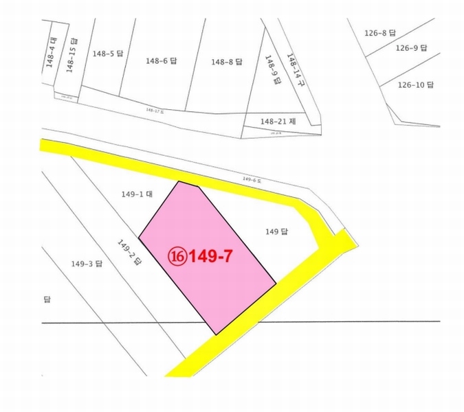 2024타경1169 충청북도 충주시 노은면 대덕리 149-7 농지 경매 이미지