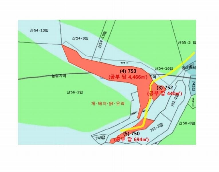 2024타경3646 충청북도 충주시 앙성면 중전리 750 농지 경매 이미지