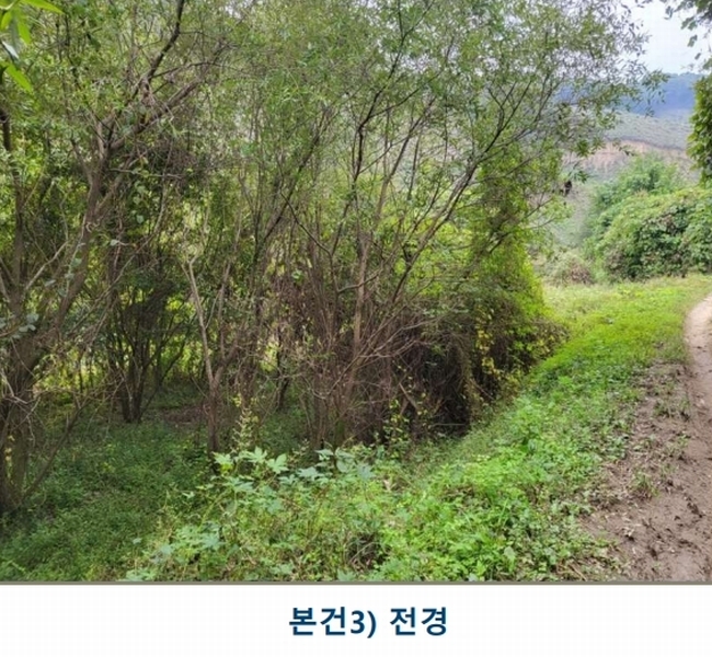 2024타경3646 충청북도 충주시 앙성면 중전리 750 농지 경매 이미지