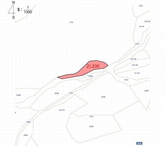 2024타경34572 충청북도 충주시 수안보면 고운리 230 농지 경매 이미지