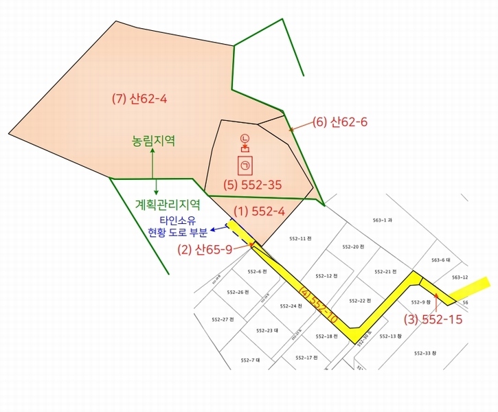 2024타경35971 충청북도 음성군 삼성면 용성리 552-4 농지 경매 이미지