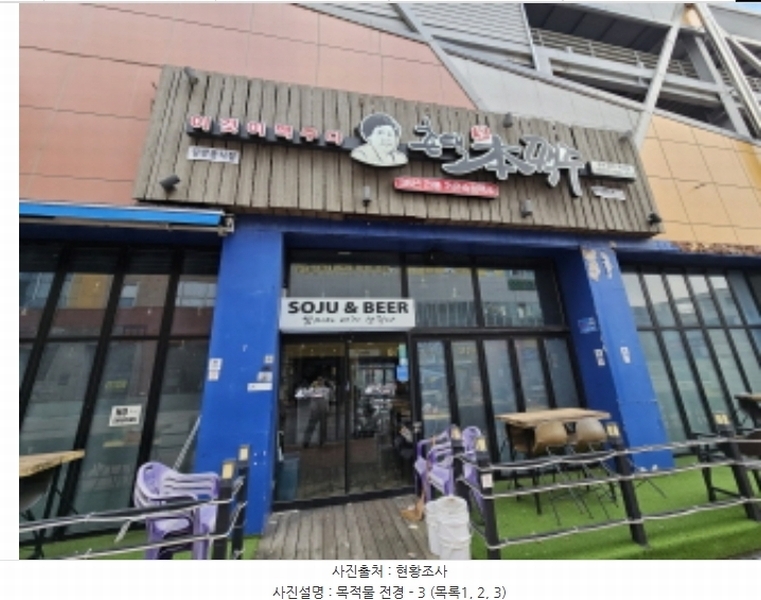 2024타경36073 충청북도 음성군 맹동면 대하로 246충청북도 음성군 맹동면 대○○○○, 구분건물 1층 112호구분건물○○ 근린상가 경매 이미지