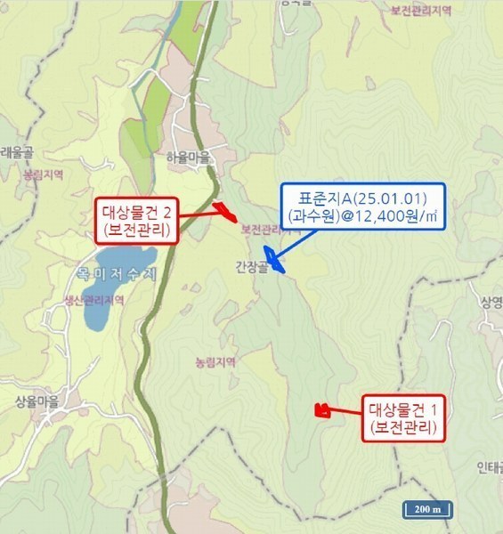 2025타경2046 충청북도 충주시 앙성면 목미리 255-3 농지 경매 이미지