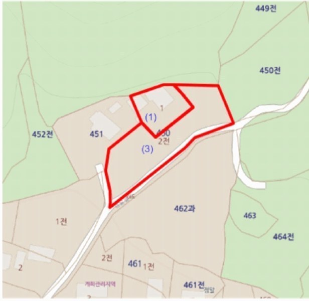 2025타경2145 충청북도 충주시 살미면 설운리 450-1 주택 경매 이미지