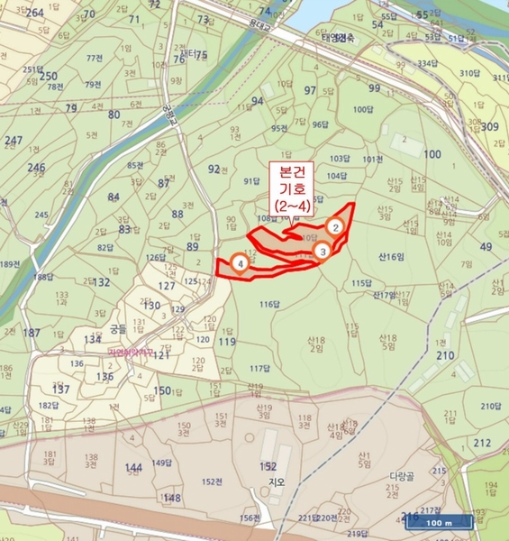 2025타경30399 충청북도 충주시 앙성면 용대리 110 농지 경매 이미지