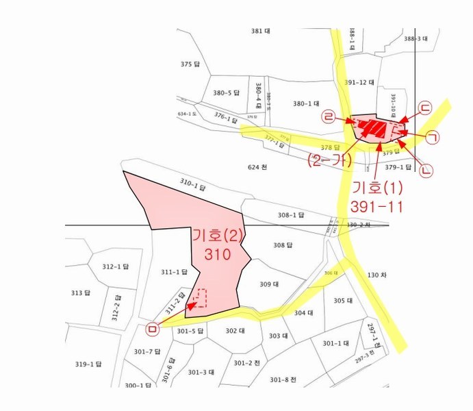 2025타경30420 충청북도 충주시 수안보면 안보리 310 농지 경매 이미지