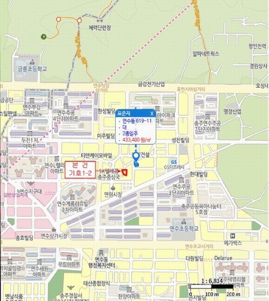 2025타경30489 충청북도 충주시 연수동 619-26 종교시설 경매 이미지