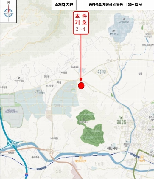 2022타경6132 충청북도 제천시 신월동 1136-12 주택 경매 이미지