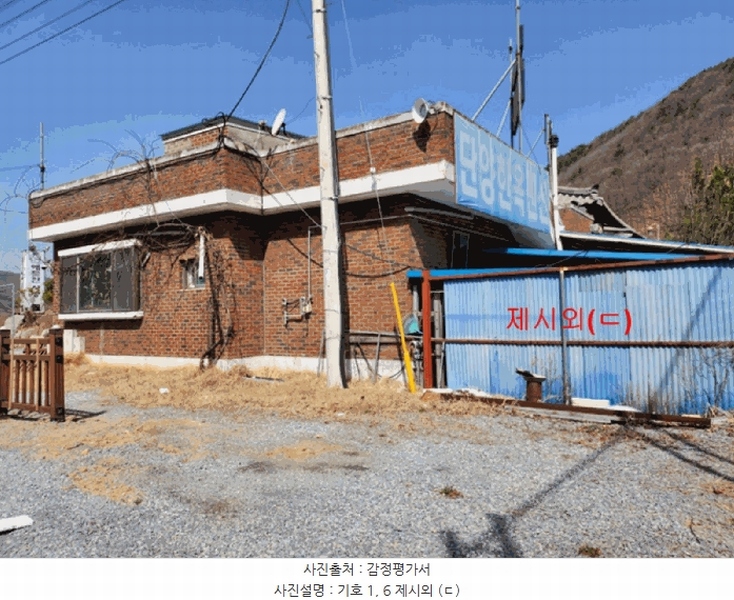2024타경1391 충청북도 단양군 대강면 두음리 550 근린주택 경매 이미지