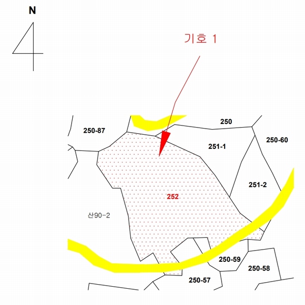 2025타경85 충청북도 제천시 덕산면 도전리 252 농지 경매 이미지