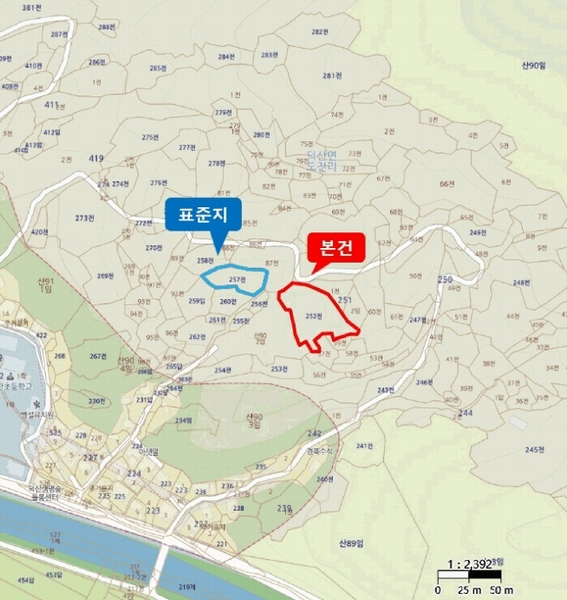 2025타경85 충청북도 제천시 덕산면 도전리 252 농지 경매 이미지