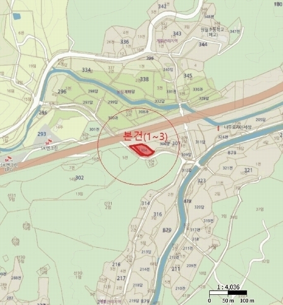 2025타경109 충청북도 제천시 백운면 원월리 304 주택 경매 이미지