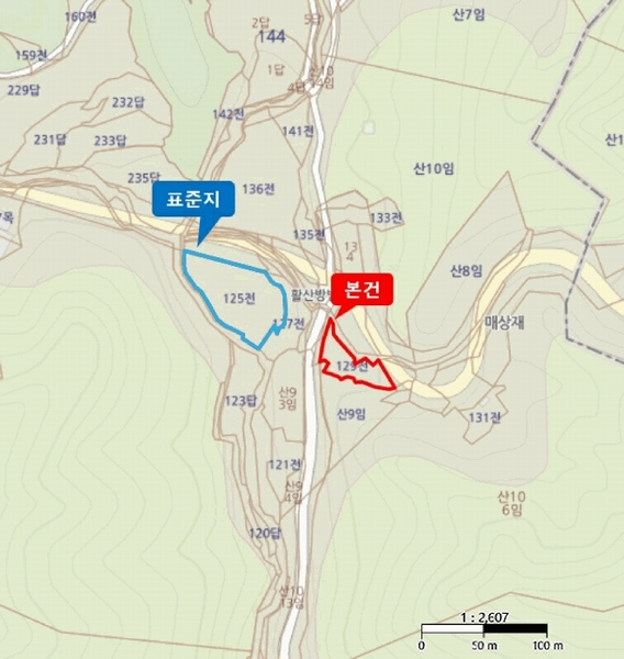 2025타경5301 충청북도 제천시 금성면 활산리 129 농지 경매 이미지