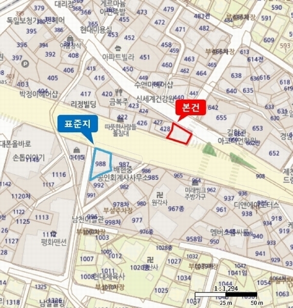 2025타경5333 충청북도 제천시 남천동 432 대지 경매 이미지