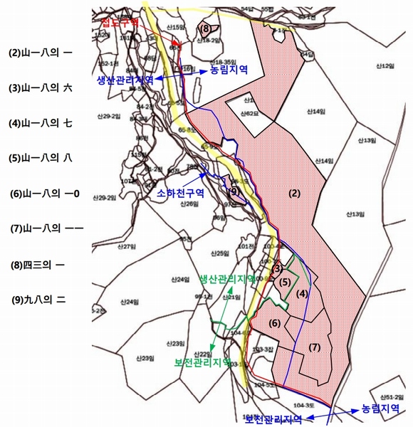 2025타경5387 충청북도 제천시 자작동 산18-1 임야 경매 이미지