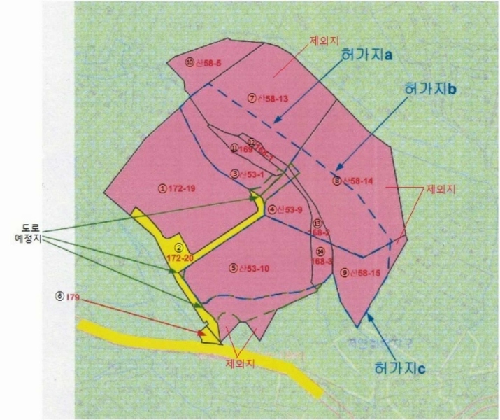 2025타경5401 충청북도 제천시 흑석동 172-19 임야 경매 이미지