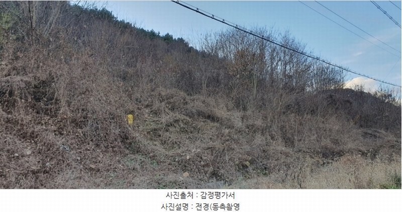 2024타경1667 충청북도 단양군 영춘면 사이곡리 550-1 농지 경매 이미지