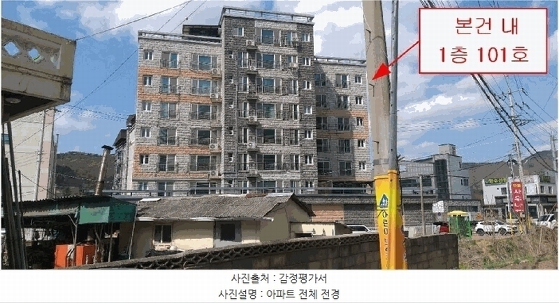 2025타경67 충청북도 옥천군 향수1길 32, 한울2차아파트 1층 101호 근린상가 경매 이미지
