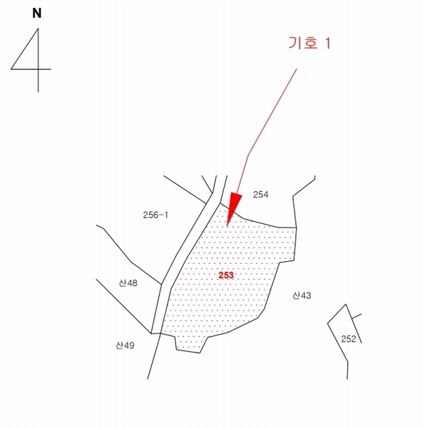 2025타경90 충청북도 제천시 수산면 괴곡리 253 농지 경매 이미지