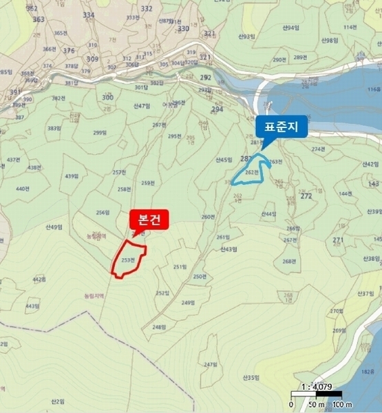 2025타경90 충청북도 제천시 수산면 괴곡리 253 농지 경매 이미지