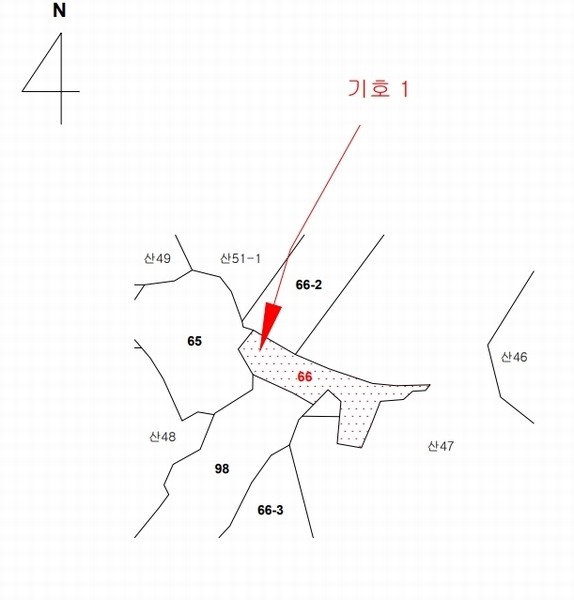 2025타경5161 충청북도 단양군 단양읍 덕상리 66 농지 경매 이미지