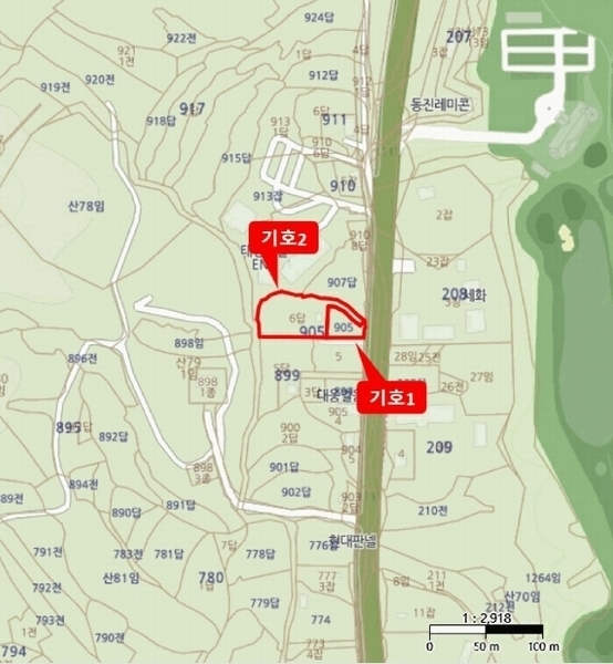 2025타경5276 충청북도 제천시 고암동 905 농지 경매 이미지