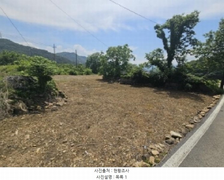 2025타경5322 충청북도 단양군 적성면 하리 398 농지 경매 이미지