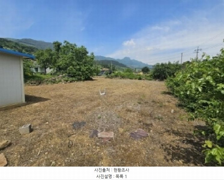 2025타경5322 충청북도 단양군 적성면 하리 398 농지 경매 이미지