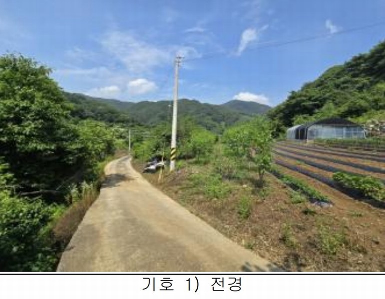 2025타경5340 충청북도 제천시 청풍면 장선리 279 농지 경매 이미지