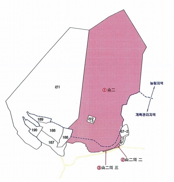 2025타경5360 경상북도 청도군 매전면 하평리 산2 임야 경매 이미지