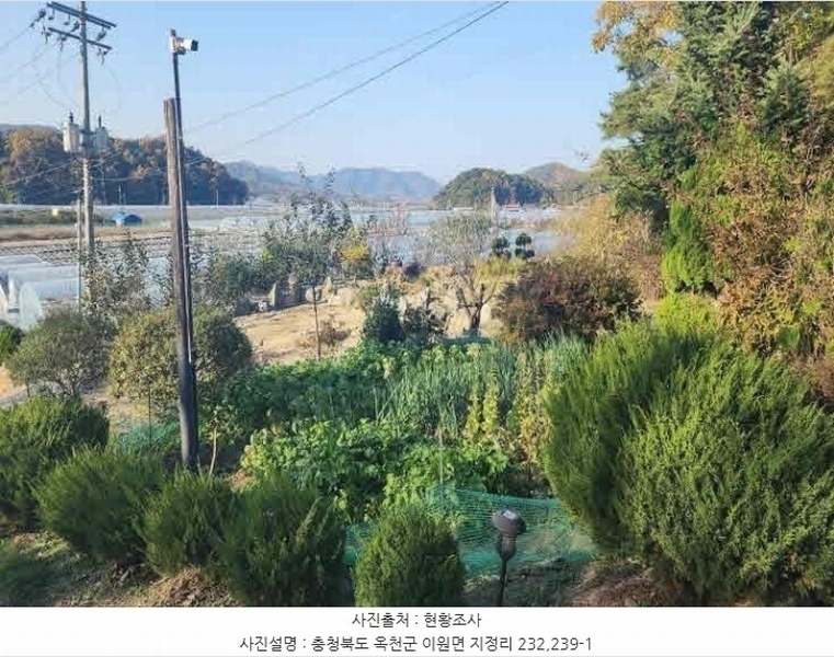 2024타경735 충청북도 옥천군 이원면 지정리 232 주택 경매 이미지