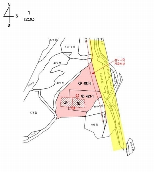 2024타경872 충청북도 영동군 심천면 약목리 493-1 근린시설 경매 이미지